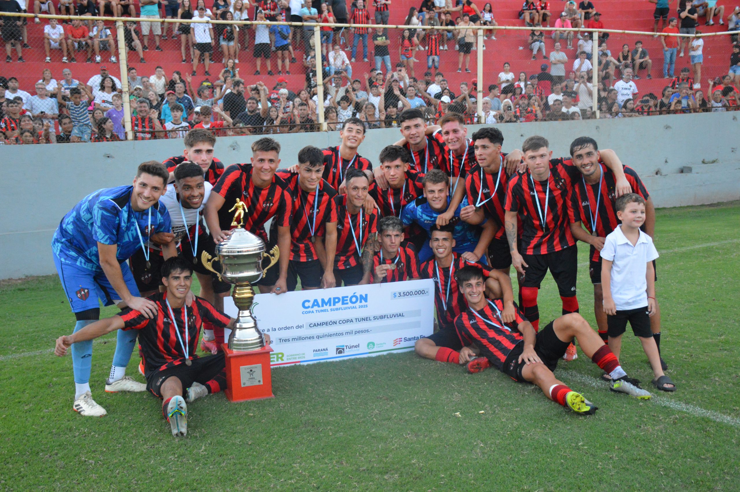 Patronato, el primer campeón de la Copa Túnel Subfluvial