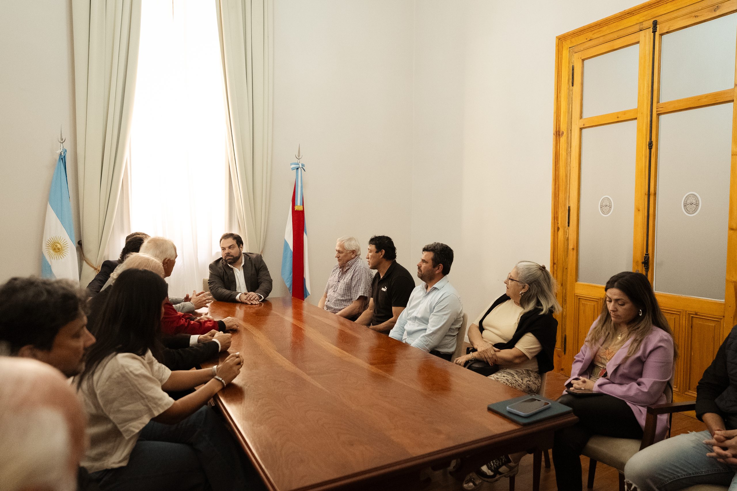 Patronato visitó al ministro de Gobierno y Trabajo de Entre Ríos