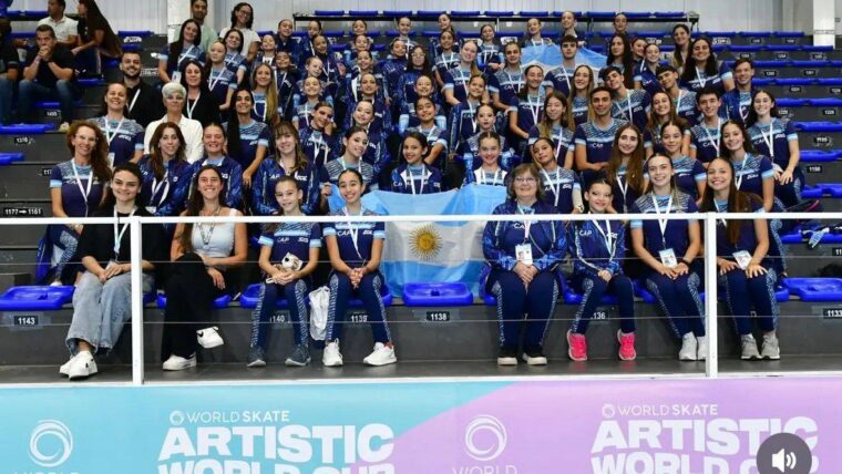 Destacada participación rojinegra en competencias nacionales e internacionales de Patín Artístico